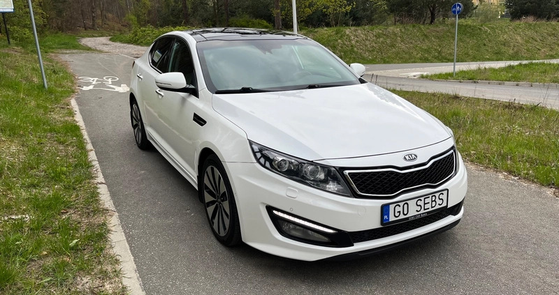 Kia Optima cena 38900 przebieg: 230000, rok produkcji 2012 z Brańsk małe 352